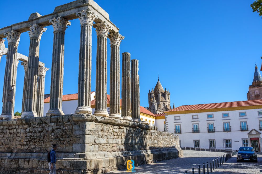 Portugal, Evora, Roman Temple