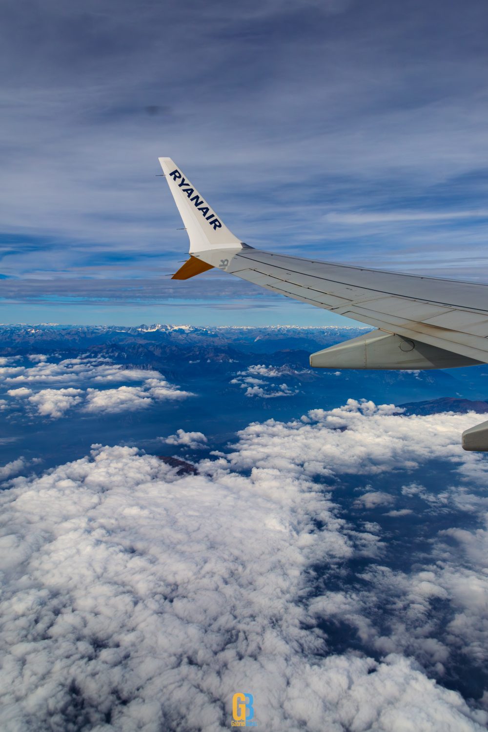 Airplane mode, sky, mountain