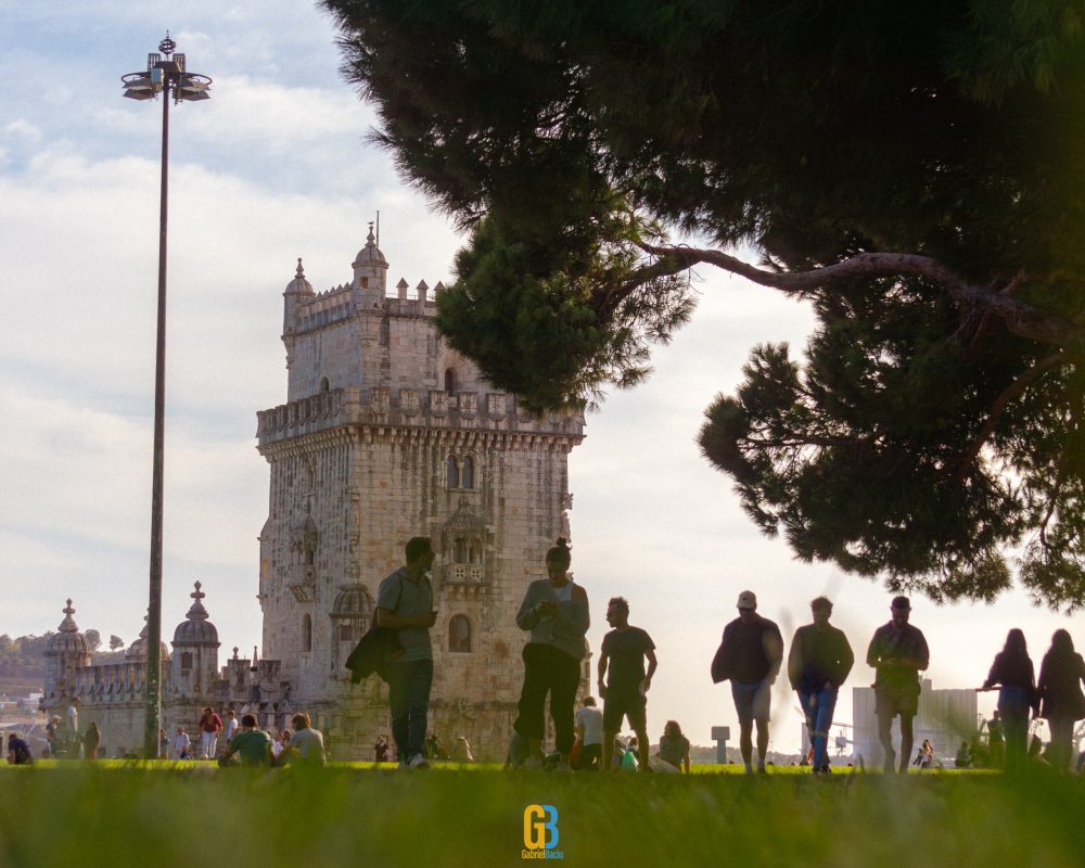 Torre de Belem, Lisbon, Portugal, street photography