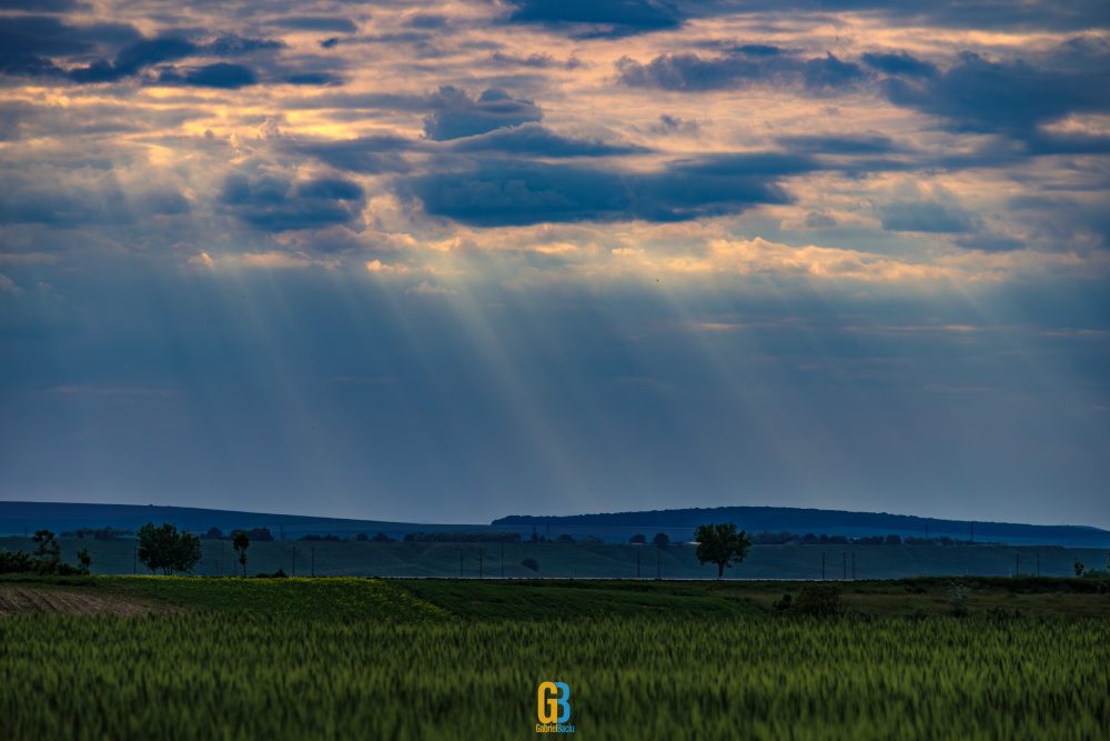 Romania, sunset