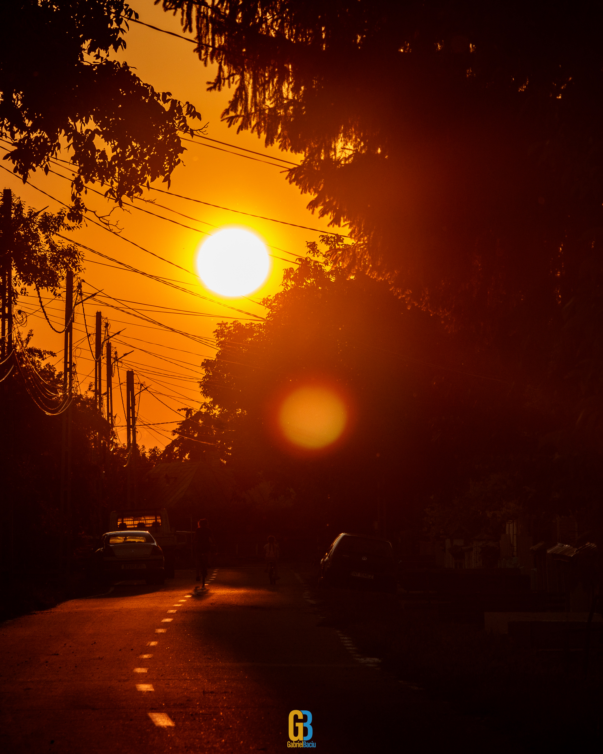 Romania, sunset