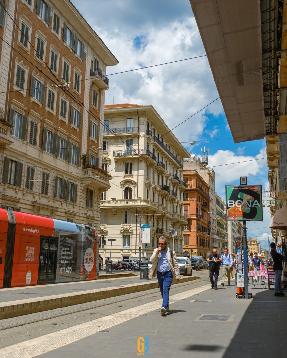 Via Flaminia, Rome, Italy