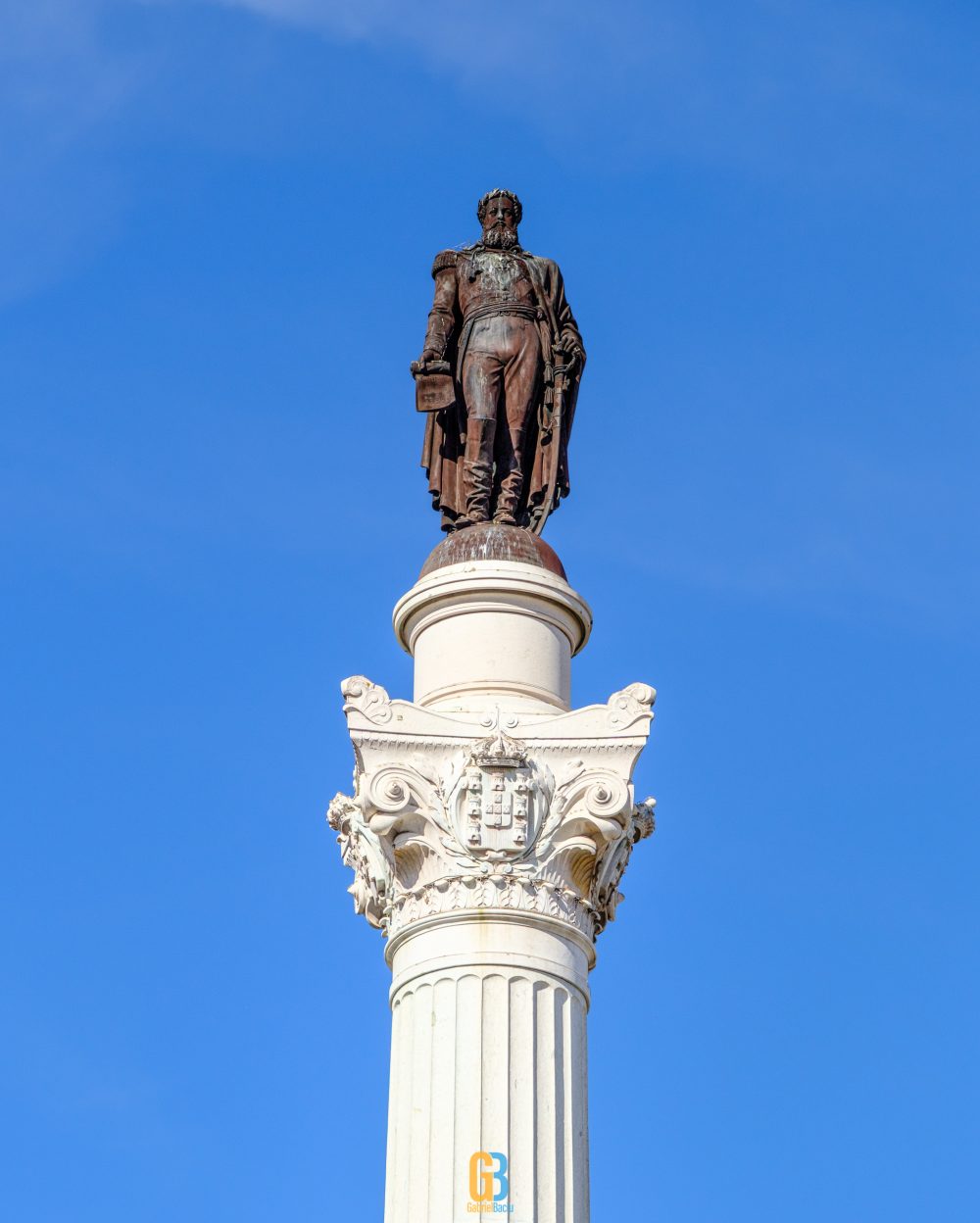 Statue of Dom Pedro IV, Rossio Square, Lisbon, Portugal